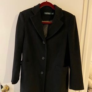 Ralph Lauren wool-blend coat
